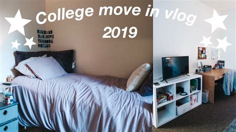 College Move In Vlog Freshman Year Youtube