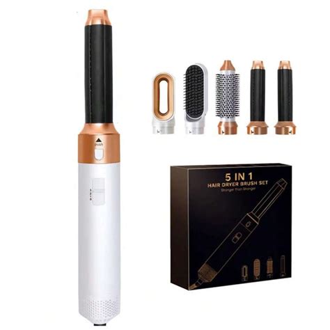 UKLISS Air Styler Hot Air Brush Set Airstyler Negative Lonen Hair