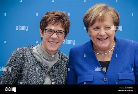 Berlin Germany Th Jan Annegret Kramp Karrenbauer L Cdu