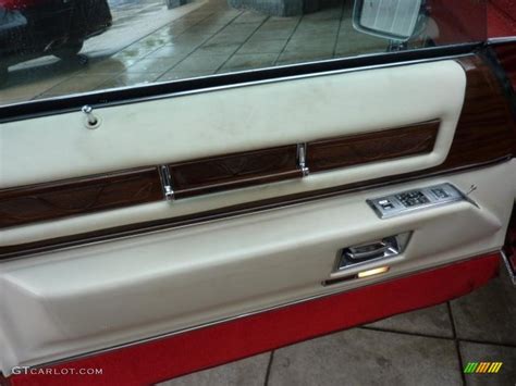 1976 Cadillac Eldorado Convertible White Door Panel Photo 49420498