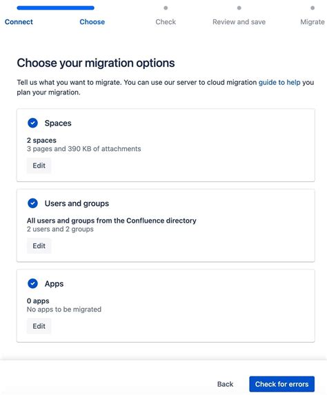 Confluence Cloud Migration Assistant Atlassian Marketplace