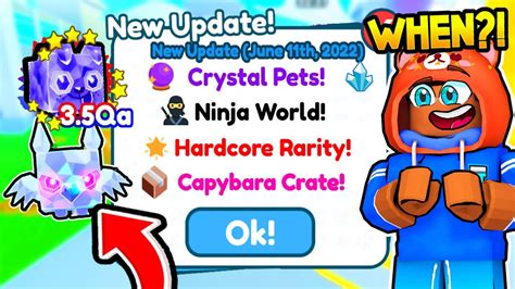 🔮😲no Way Leaked Crystal Pets Update In Pet Simulator X More New