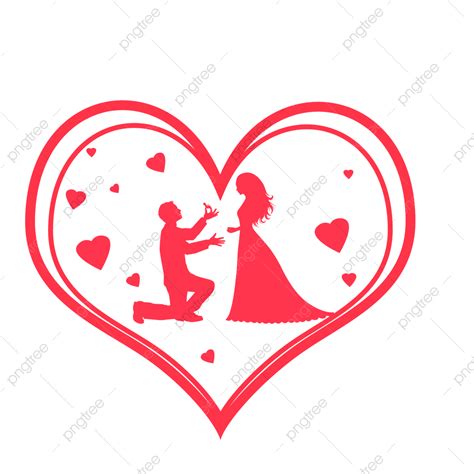 Valentine`s Day Png Picture Valentine S Day Proposal Love Vector