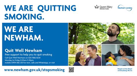 Council Encourages Smokers To Quit This Stoptober Newham Council