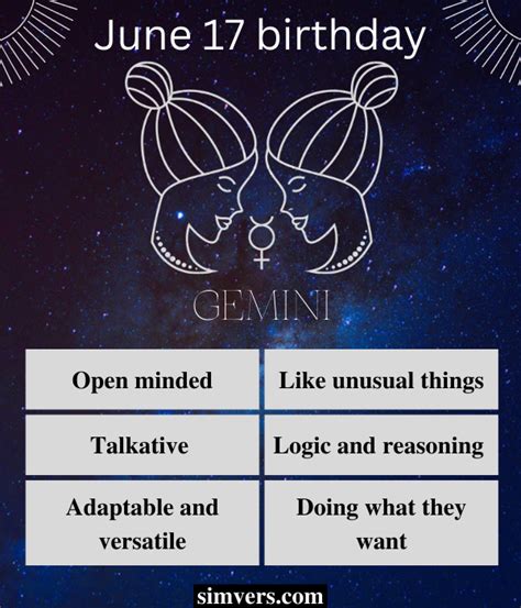 June 17 Zodiac: Birthday, Personality & More (A Full Guide)