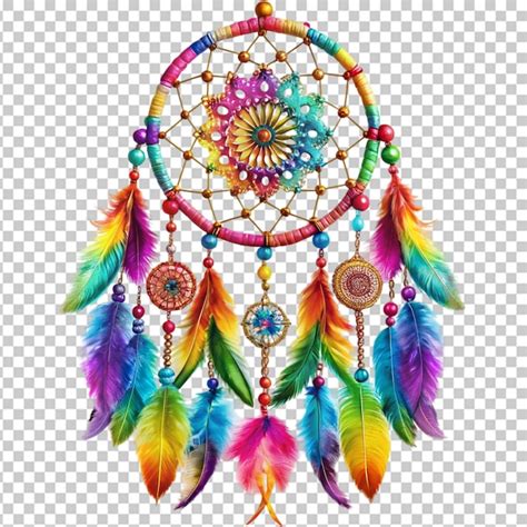 Premium Psd Colorful Dream Catcher