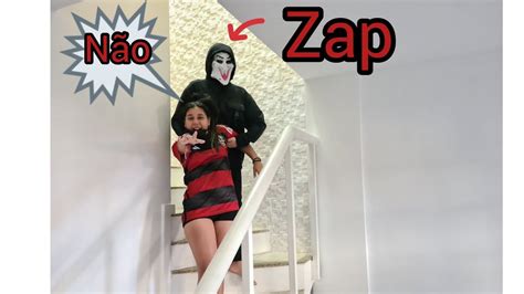 O Zap Invadiu Nossa Casa E Pegou A Louise Youtube