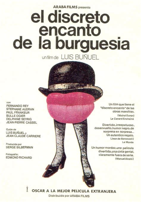 El discreto encanto de la burguesía 1972 dirigida por Luis Buñuel