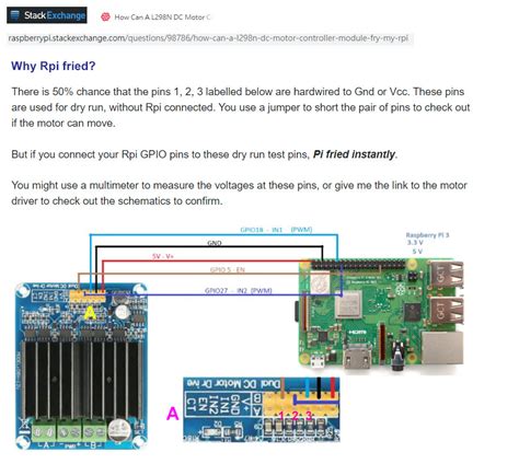 rip - Raspberry Pi Zero fried - L298N grounding issue? - Raspberry Pi ...