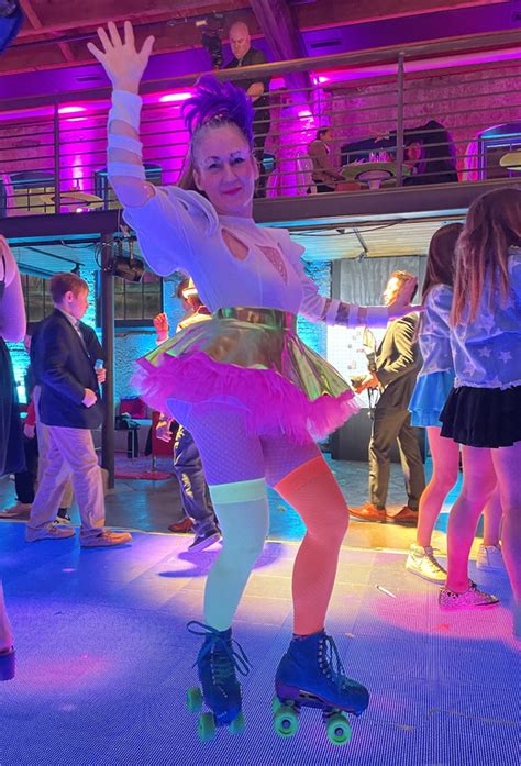 Roller Skate Dancers Fluxion Entertainment