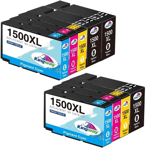 KINGWAY 1500XL Cartouches D Encre Compatibles Pour PGI 1500 XL