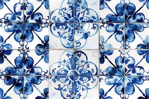 Premium Photo Portuguese Azulejo Tiles Blue And White Gorgeous