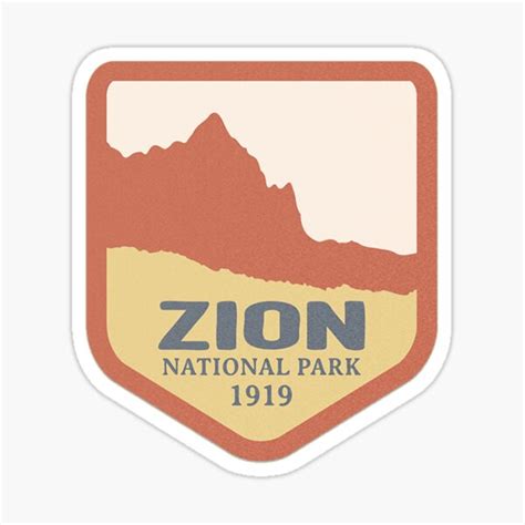 Zion National Park Sticker For Sale By Sofroni Redbubble