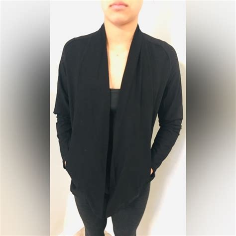 Eileen Fisher Sweaters Eileen Fischer Petite Black Viscose Nylon