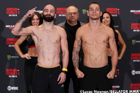 Photos Bellator 291 Ceremonial Weigh Ins Face Offs MMA Underground