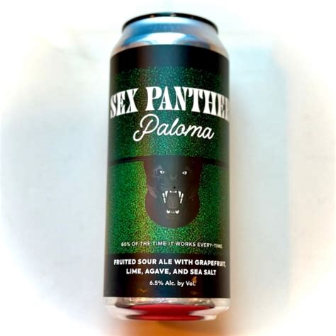 Sex Panther Paloma Wolf Brewing Co Untappd