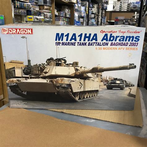 1 35 Dragon Us M1a1 Ha Abrams Model Kit Hobbies And Toys Toys And Games