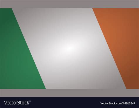 Ireland flag Royalty Free Vector Image - VectorStock