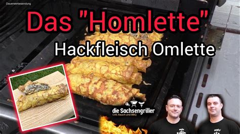 Omelett Röllchen das etwas andere Gericht vom Gasgrill