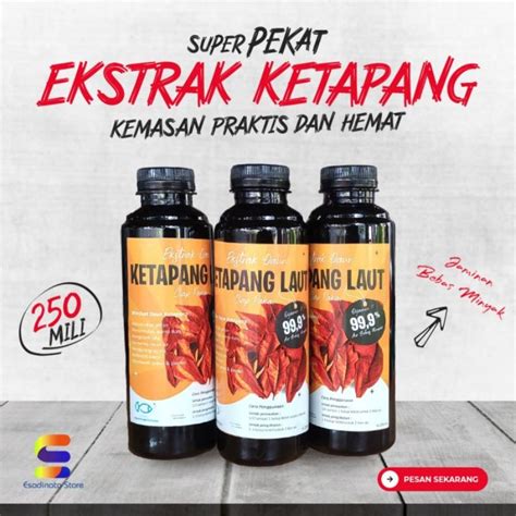 Jual Ekstrak Daun Ketapang Laut Siap Pakai Ml Shopee Indonesia