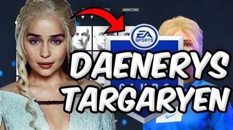 Fifa Virtual Pro Lookalike Tutorial Daenerys Targaryen Youtube