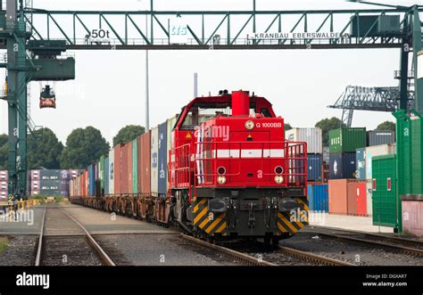 Freight Train Germany Stock Photo Alamy