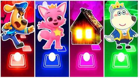 Sheriff Labrador Pinkfong House Head Wolfo King Who Will Win