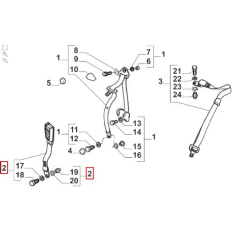 Fecho Cinto Segurança Fiat Palio Siena 2001 08 2017 Original Autorizada