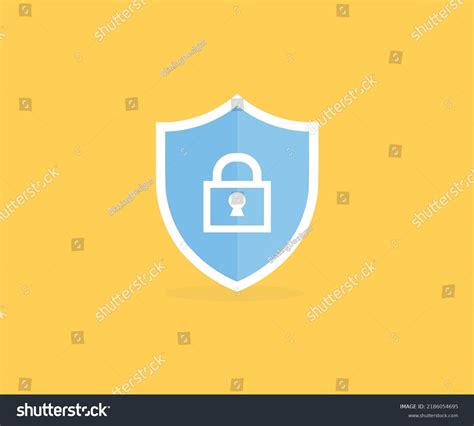 Security Concept Lock Cyber Security Data Stock Vector Royalty Free