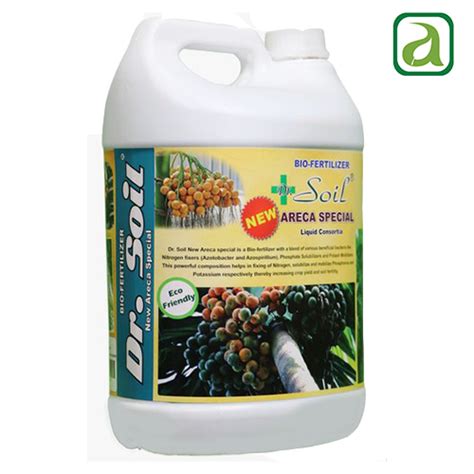 Dr Soil Areca Special Liquid Consortia 5 Lt Target Crops Arecanut