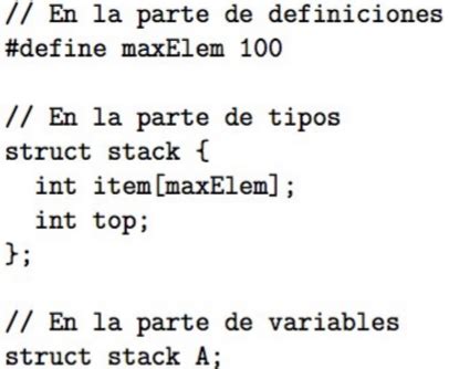 Implementación de las PILAS Pila En Programación