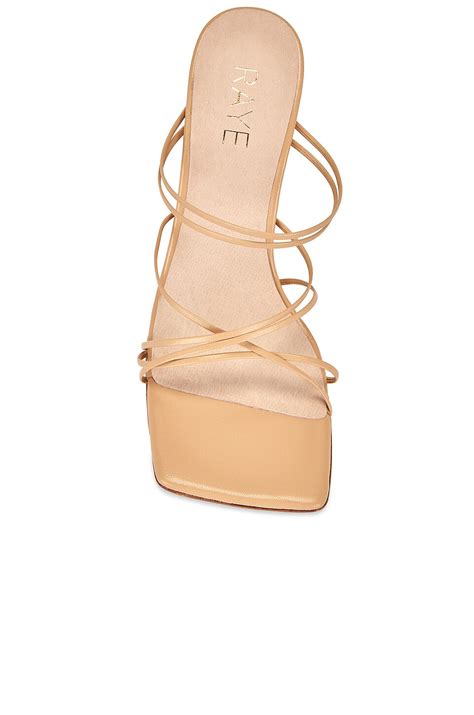 RAYE Claya Heel In Nude REVOLVE