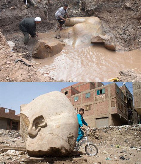 Pharaoh Ramses II Statue Discovered In Cairo Slum Could Be Biggest