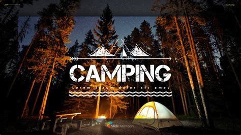 Camping Powerpoint Template