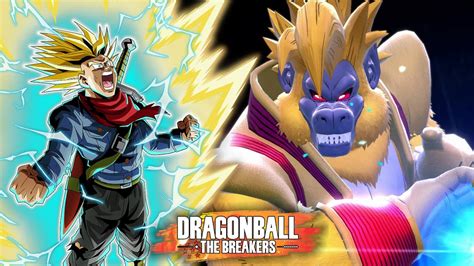 TRUNKS Se Enfrenta A BABY VEGETA OZARU Dragon Ball THE BREAKERS YouTube