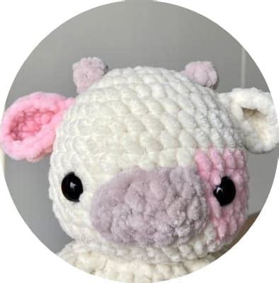 Bolsa De Fresas Vaca Amigurumi Patron Gratis PDF