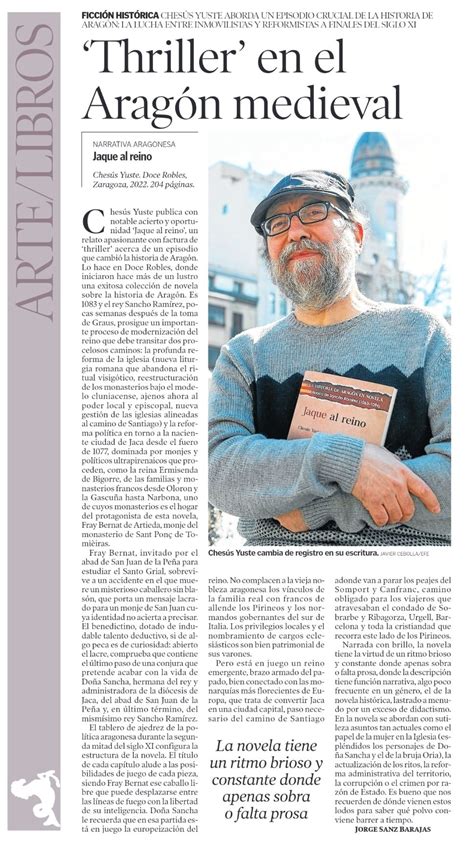 ‘jaque Al Reino Vista Por Jorge Sanz Barajas Reseña En Heraldo De