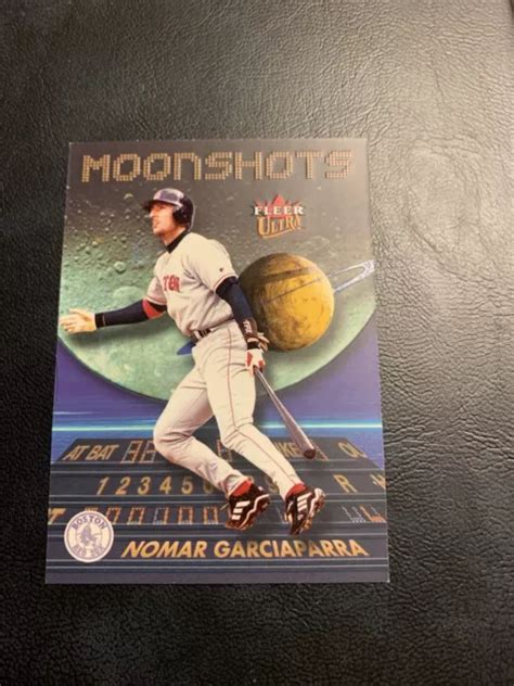 B A Nomar Garciaparra Boston Red Sox Fleer Ultra Moon Shots