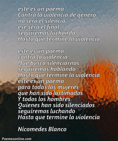 5 Poemas Contra La Violencia De Genero Poemas Online