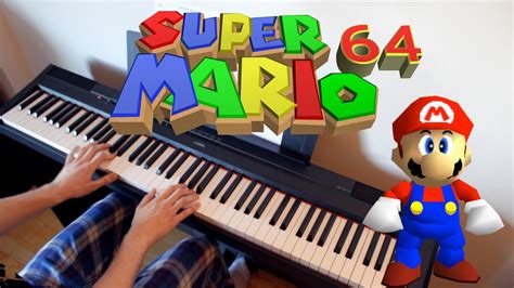 Dire Dire Docks Super Mario 64 Piano Cover Sheet Music Youtube