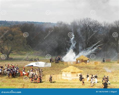 Reconstrucci N De La Batalla De Borodino Las Tropas De Est N