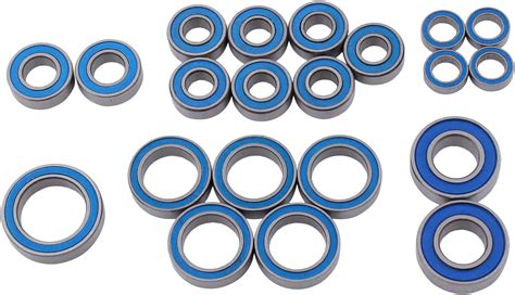 21Pcs RC Ball Bearings Kit For Traxxas Slash 44 Rustler Stampede 4X4