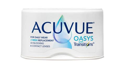 Acuvue Oasys for Transitions 6 Pack | LensDirect