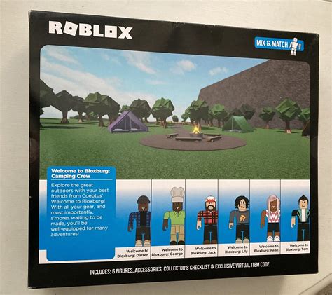 Roblox Welcome To Bloxburg Camping Crew Set 16 Pcs Brand New Sealed EBay