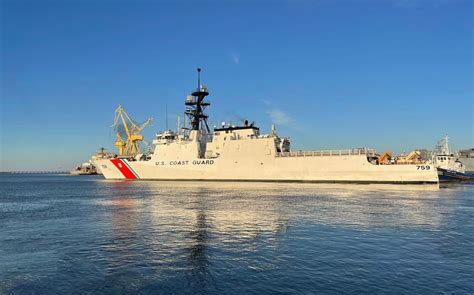 Coast Guard Commissions Newest National Security Cutter Calhoun Named