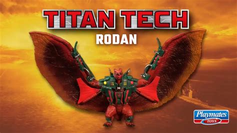 Playmates Titan Tech Rodan Commercial Plus Godzilla And Kong YouTube