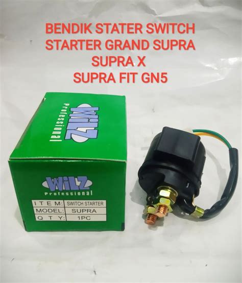 Bendik Stater Switch Starter Grand Supra Supra X Supra Fit Gn Merk