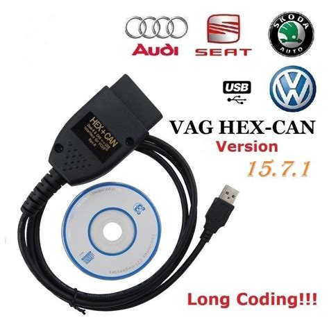 Vag C O M Hex Can Usb Interface Vw Audi Seat Skoda Vag