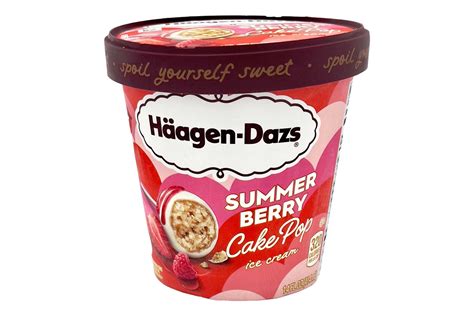 Ice Cream Review Haagen Dazs Summer Berry Cake Pop 6 10