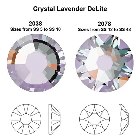 Genuine Swarovski 2038 And 2078 Flat Backs Hot Fix Crystals New Colors Hotfix Ebay